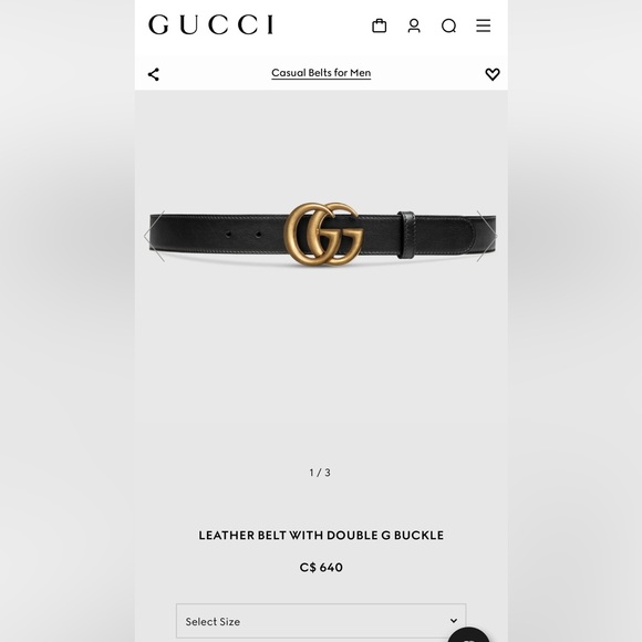 Gucci Belt - Picture 5 of 7